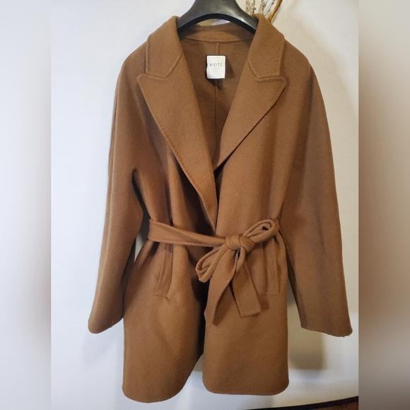 SHEIN Jackets & Blazers - Brown Belted Coat